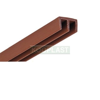 Rails for glass upside P17/A