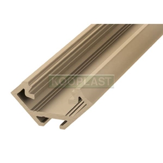 EAl6 Profil LED rohový na našroubování