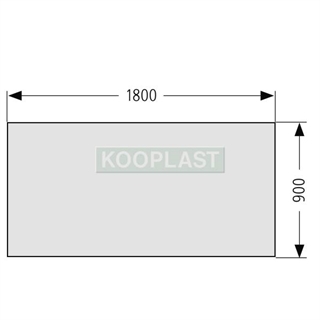Deska 1800 x 900 mm